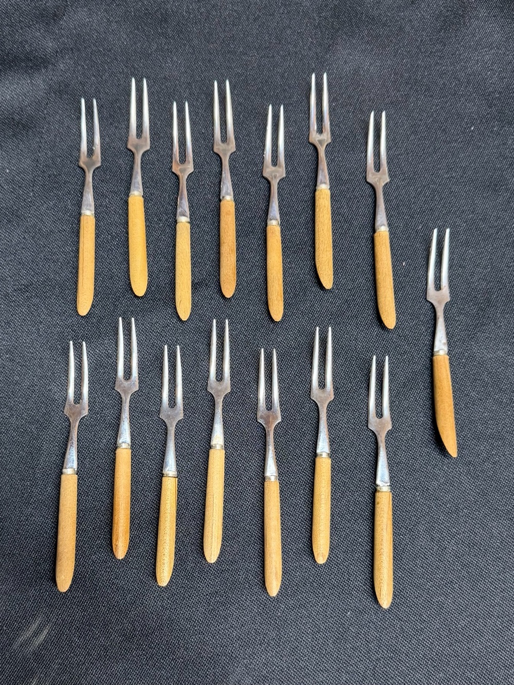 MCM Hors D’oeuvres forks made in Japan 15 pieces